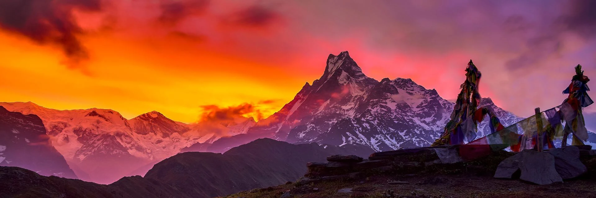 mardi-himal-sunset