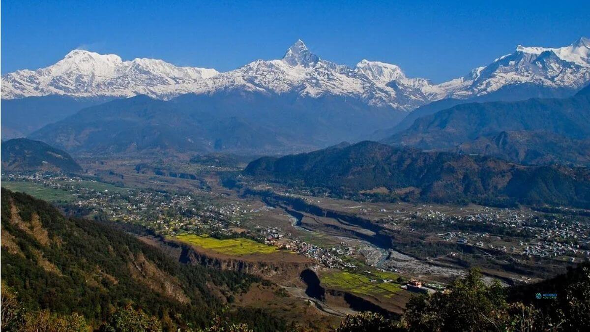 Dhampus-aerial-view-with-mountains
