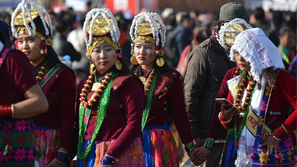 loar festival in nepal, ghutu dance