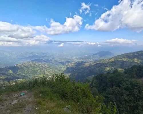 Aerial View From Changu Narayan Nagarkot