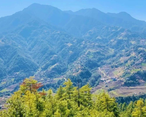 Aerial View From Panauti Dada