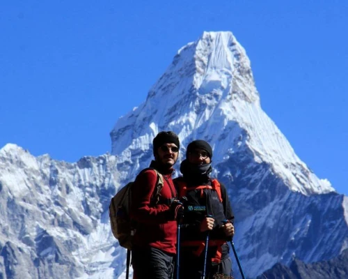 Ama Dablam During Everest Three Passes Trek