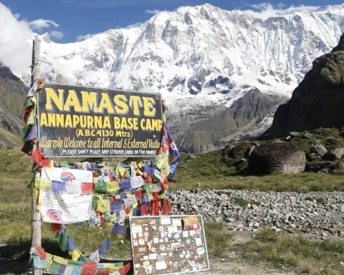 Annapurna Base Camp Board