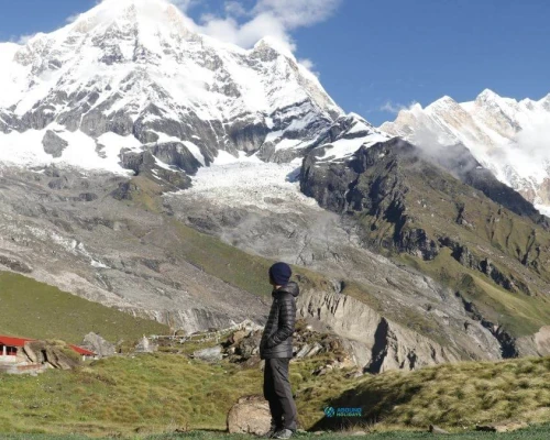 Annapurna View From Base Camp