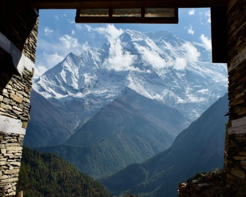 Annapurna View From Gompa