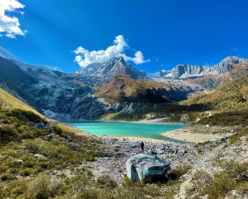 Birendra Lake During Manaslu Circuit Trek