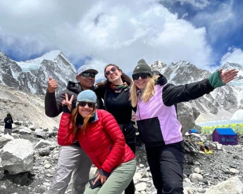 Everest Base Camp Trek During Three Passes Trek