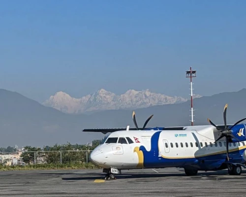 Everest Mountain Flight From Kathmandu