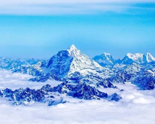 Everest View From Mountain Flight