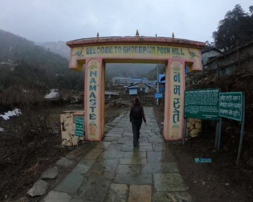 Ghorepani Poonhill Gate