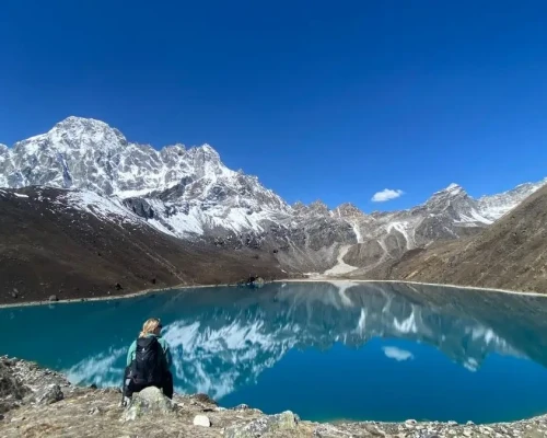 Gokyo Lake During Everest Three Passes Trek