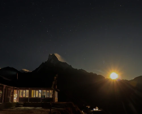 Mardi Himal Night View