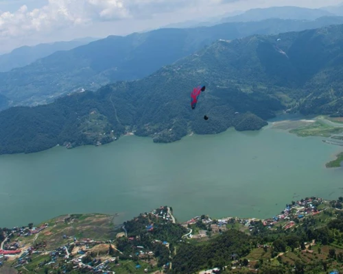 Paragliding Pokhara From Sarangkot