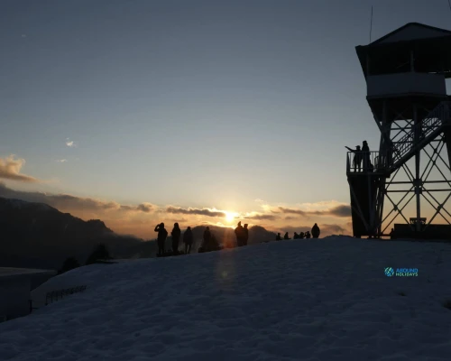 Sunset View From Poonhill Ghorepani