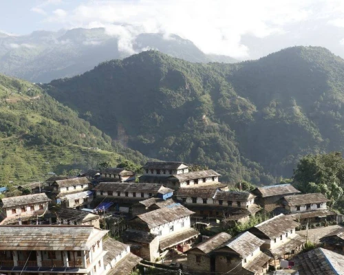 Village During Abc Trek